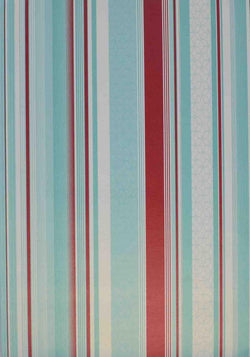 A4 - Patterned - Festive Stripes - A Paper Experience