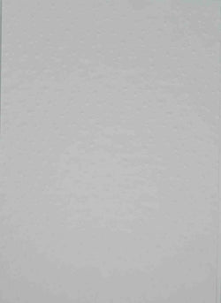 A4 - Textured Paper - Embossed Tiny Flowers - White - A Paper Experience