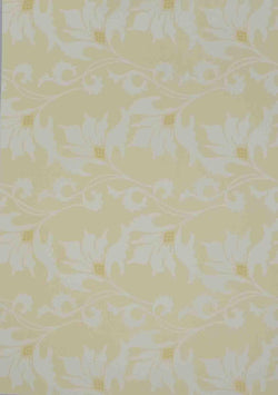 A4 - Patterned - Leaf - Ivory / White - A Paper Experience