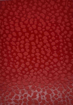 A4 - Textured Paper - Fur - Cheetah - Red - A Paper Experience