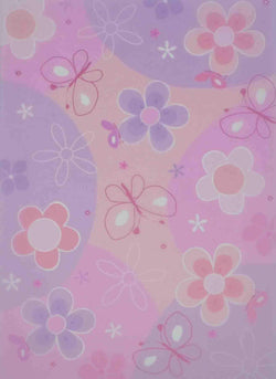 A4 - Translucent / Vellum - Patterned - Buttetflies and Flowers - Pink / Purple - A Paper Experience