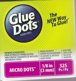 Adhesives - Glue Dots - Macro (Tiny) 3mm