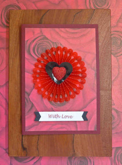 Dies - Nellie's 3D Folding Dies - Round with Hearts - A Paper Experience