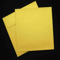 120 x 120 - Metallic Card & Envelope - Packs - Bright Gold - A Paper Experience