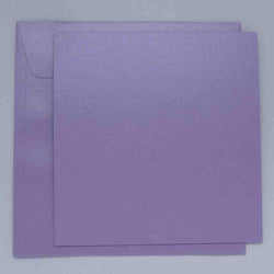 145 x 145 - Metallic Card & Envelope - Packs - Purple (Mauve) - A Paper Experience
