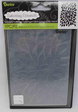 Embossing Folder - Darice - Burst Background - A Paper Experience