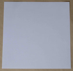 12 x 12 - Plain - Embossed - White Dots - A Paper Experience