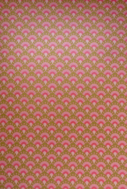 A4 - Patterned - Metallic Parisian Princess - Pink / Gold - A Paper Experience