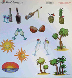 12 x 12 - Patterned - Adventure - Travel - Cruise 2 (Tropical) - A Paper Experience