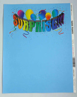 A4 - Letterhead - Surprise! - A Paper Experience