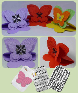 May At Home and Class Kits - Butterfly Standup Card - A Paper Experience