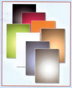 A4 - Metallic Cards - Mirror Board 250gsm - Mixed Colours - A Paper Experience