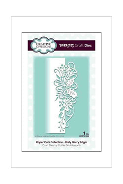 Dies - Creative Expressions - Christmas Holly Berry Edger - A Paper Experience
