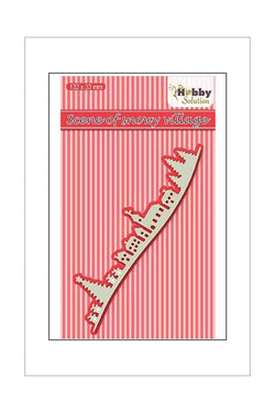 Dies - Hobby Solutions - Horizon Snowy Village - A Paper Experience