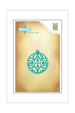 Dies - Nellie's Vintasia Bauble Dies - A Paper Experience