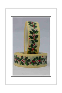 Washi Tape - Christmas - Holly - A Paper Experience