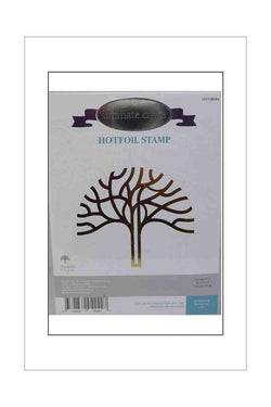 Hotfoil Stamps - Ultimate Crafts - Wintertide Tree - A Paper Experience
