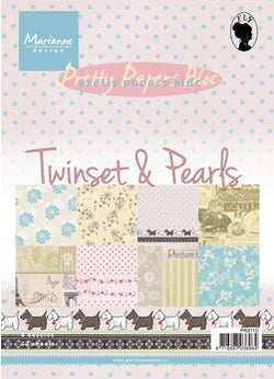 A5 - Patterned - Paper Pad - Twinsets & Pearls