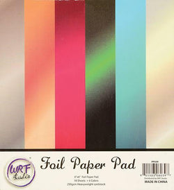 6 x 6 - Metallic Card Pad - Foil (Mirror Board) - A Paper Experience